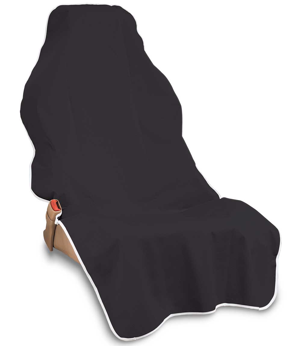DriSeats Black Waterproof Seat Cover #color_black 