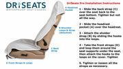 DriSeats Pro Semi-Permanent Waterproof Seat Cover