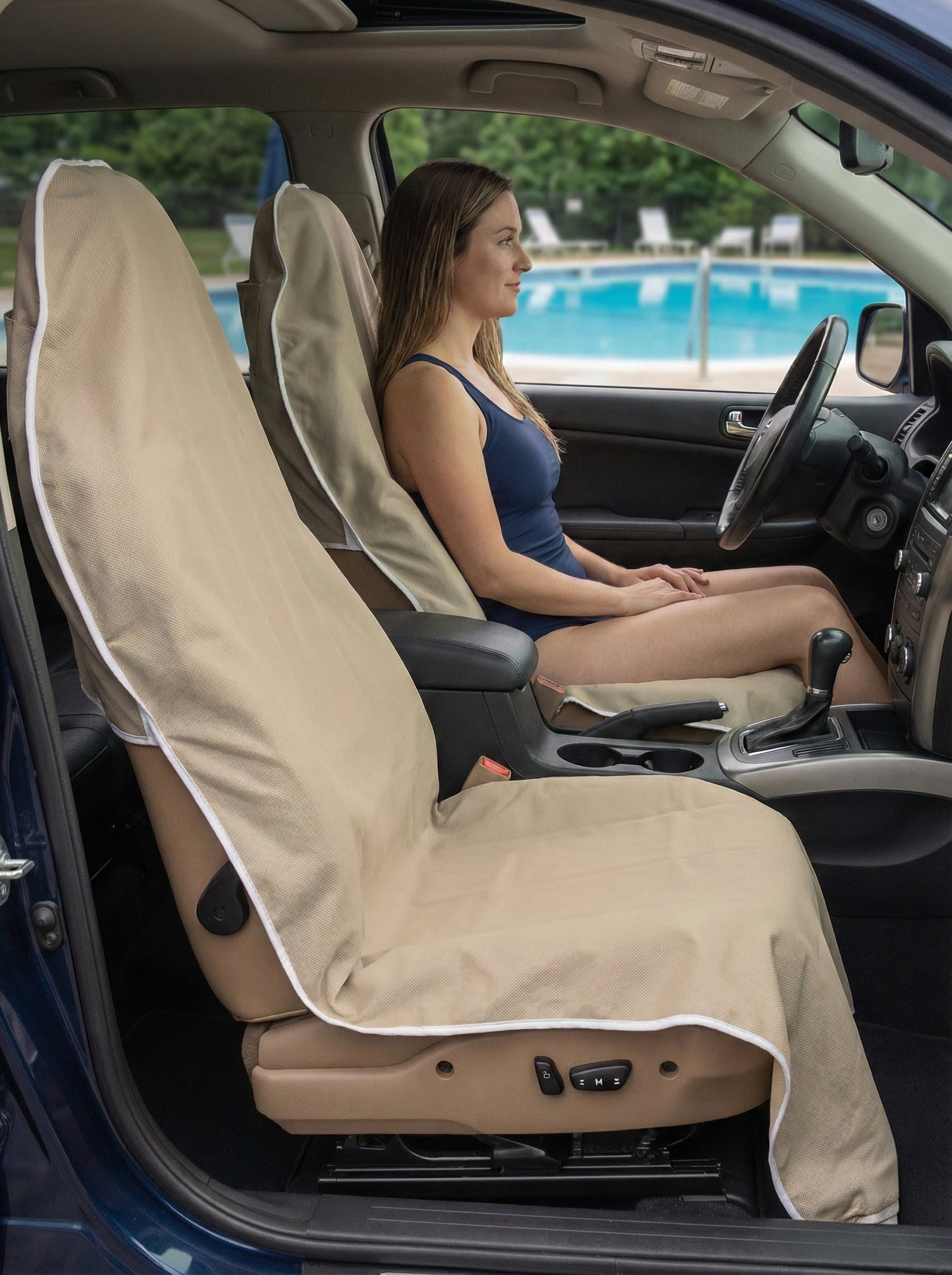 cigarette burn proof seat covers Car Protector - Fire Hose Seat Protector Beach Trips The 62 Extra Long DriSeats are designed for those who are a bit taller than most or drive a larger vehicle like an Escalade Sweat-Proof Waterproof Car Seat Cover