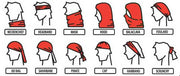 Cotton Jersey Gaiter Mask (2 Pack)